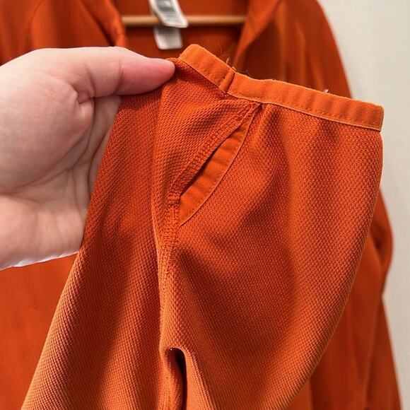 The North Face 1/4 Zip Jacket | Canyon Orange | Mens XXL - Picture 5 of 9